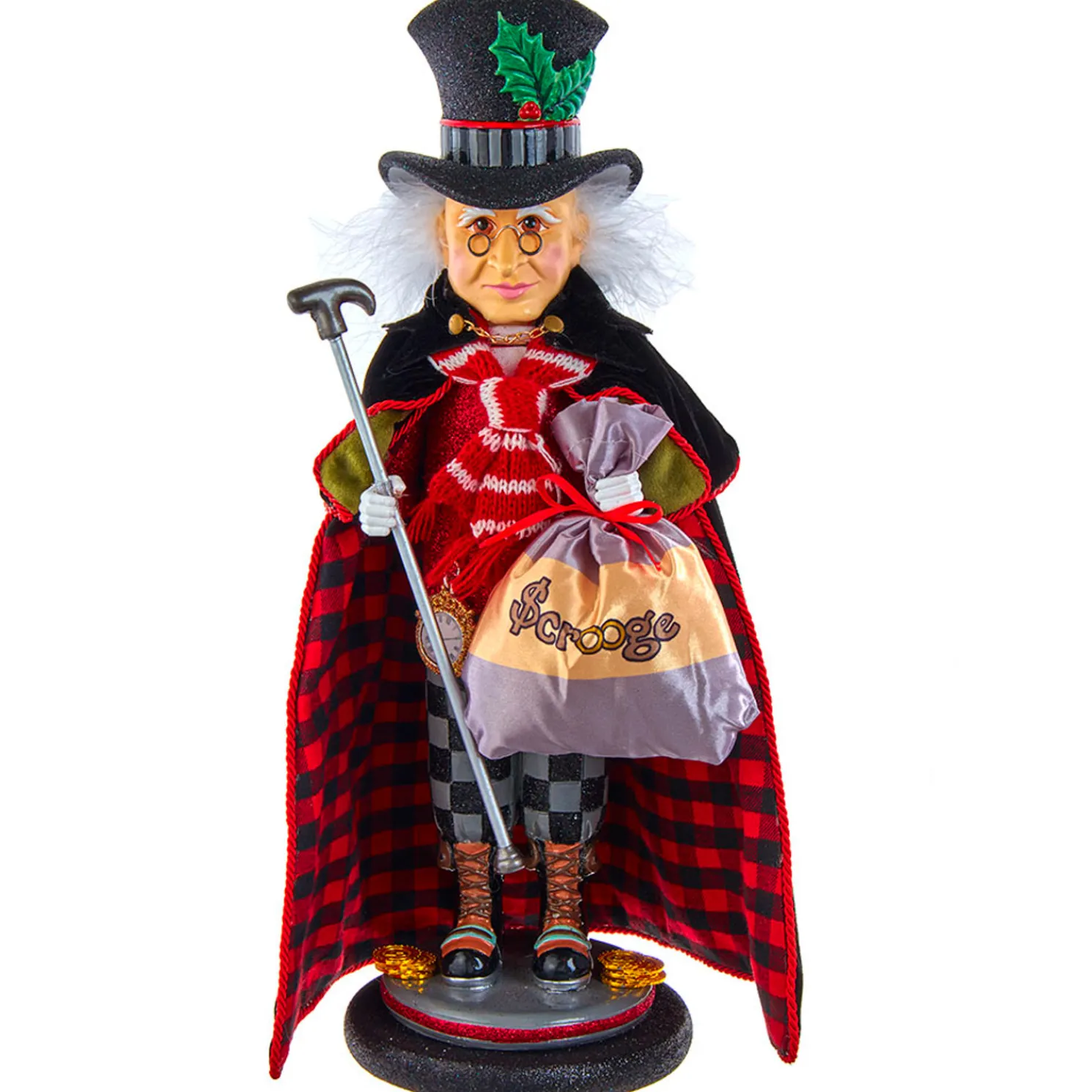 17" Hollywood Nutcrackers Scrooge Christmas Nutcracker HA0615