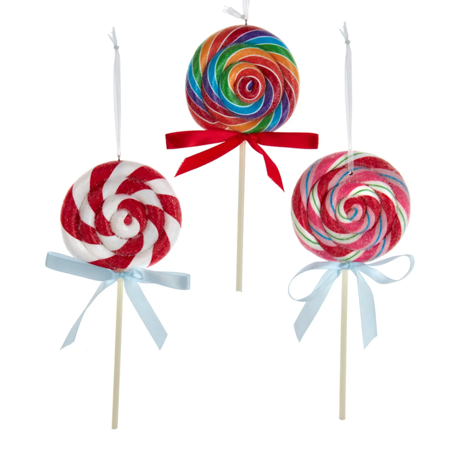 6.85" Lollipop Christmas Ornament D4137