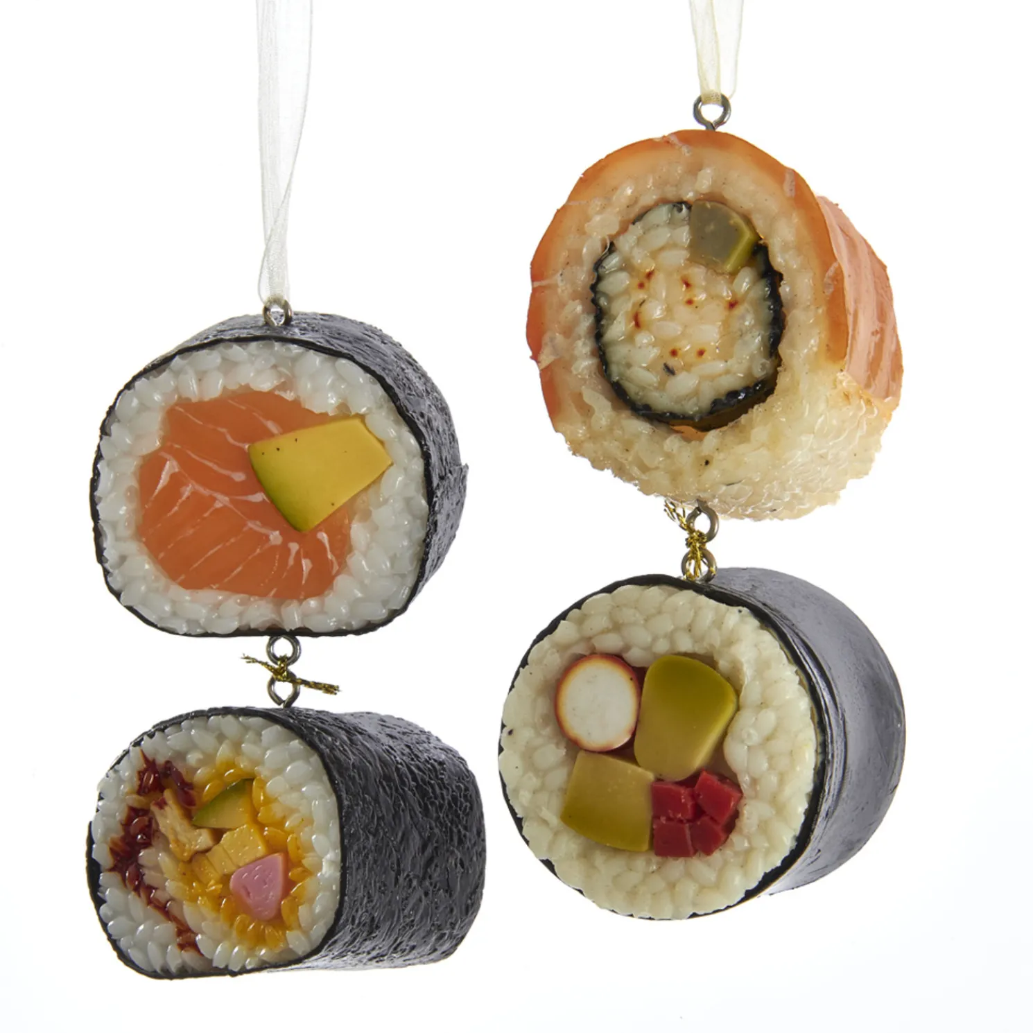 3.5" Sushi Roll Christmas Ornament D3693