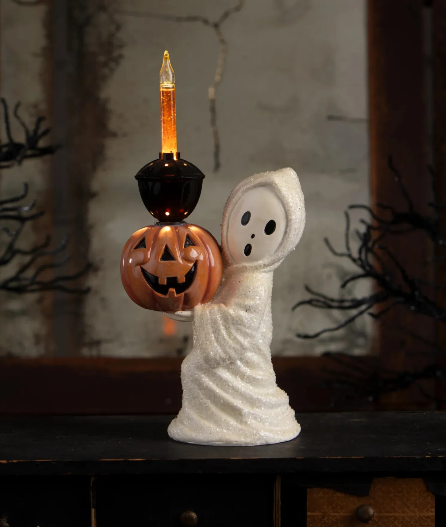 Bethany Lowe 10.5" Ghostly Halloween Bubble Light JG4741
