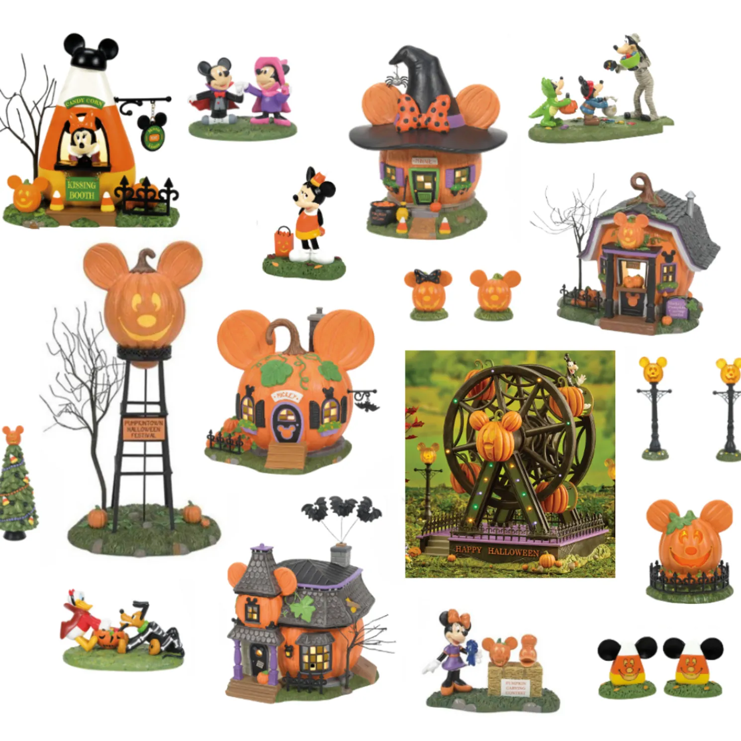Department 56 2025 Mickey's Pumpkintown Village Full Set