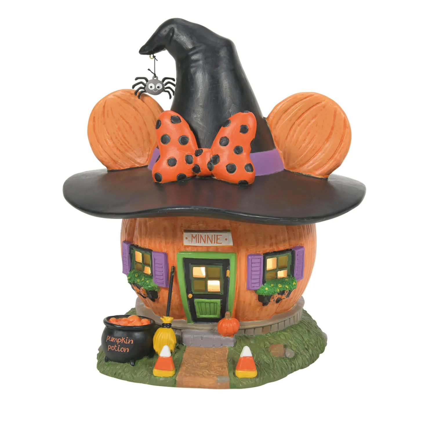 Department 56 Disney's Pumpkintown Halloween Village Complete 13 Piece Set
