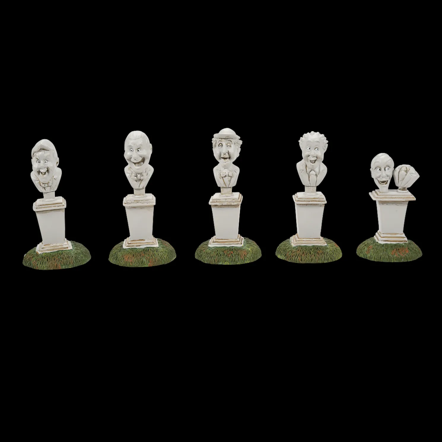 Department 56 Disney World Haunted Mansion Village 8 Pc Set