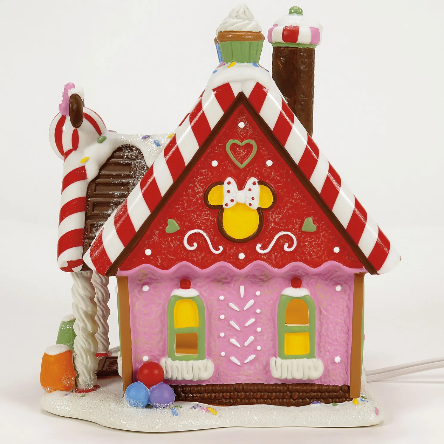 Department 56 Disney Village Minnie's Peppermint Villa Building 6013663