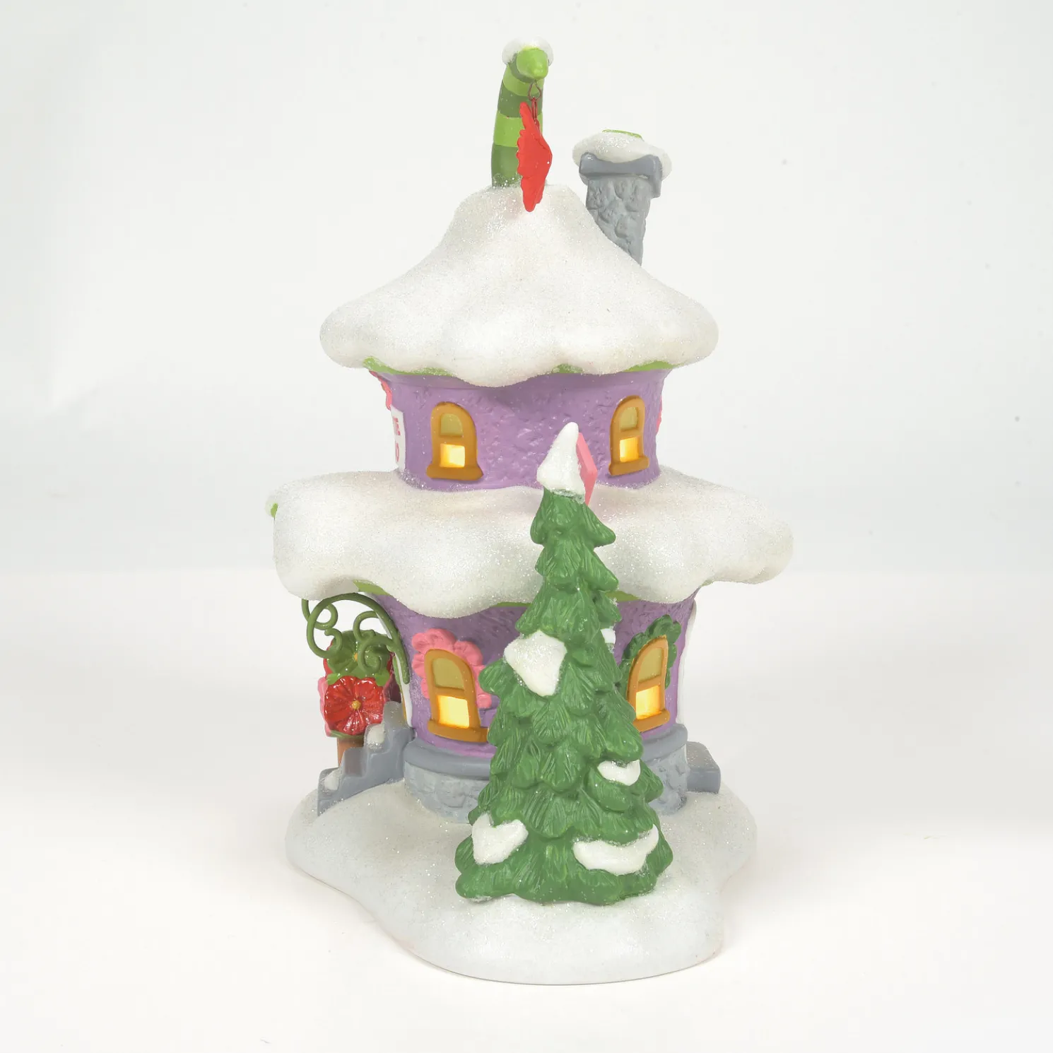 Department 56 Grinch Village Auntie Who's House Building 6013651