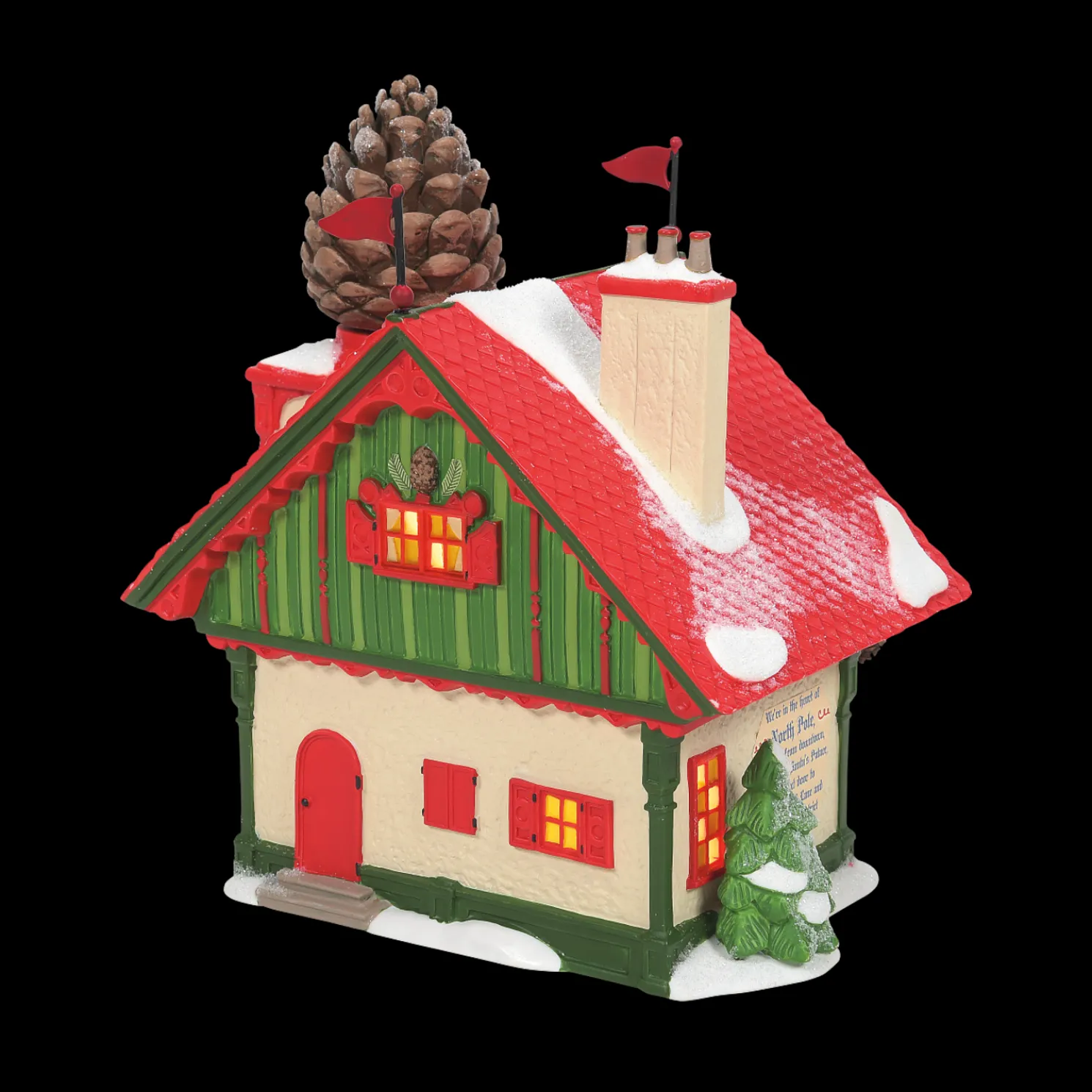 Department 56 North Pole Village Pine Cone Bed & Breakfast 6009767