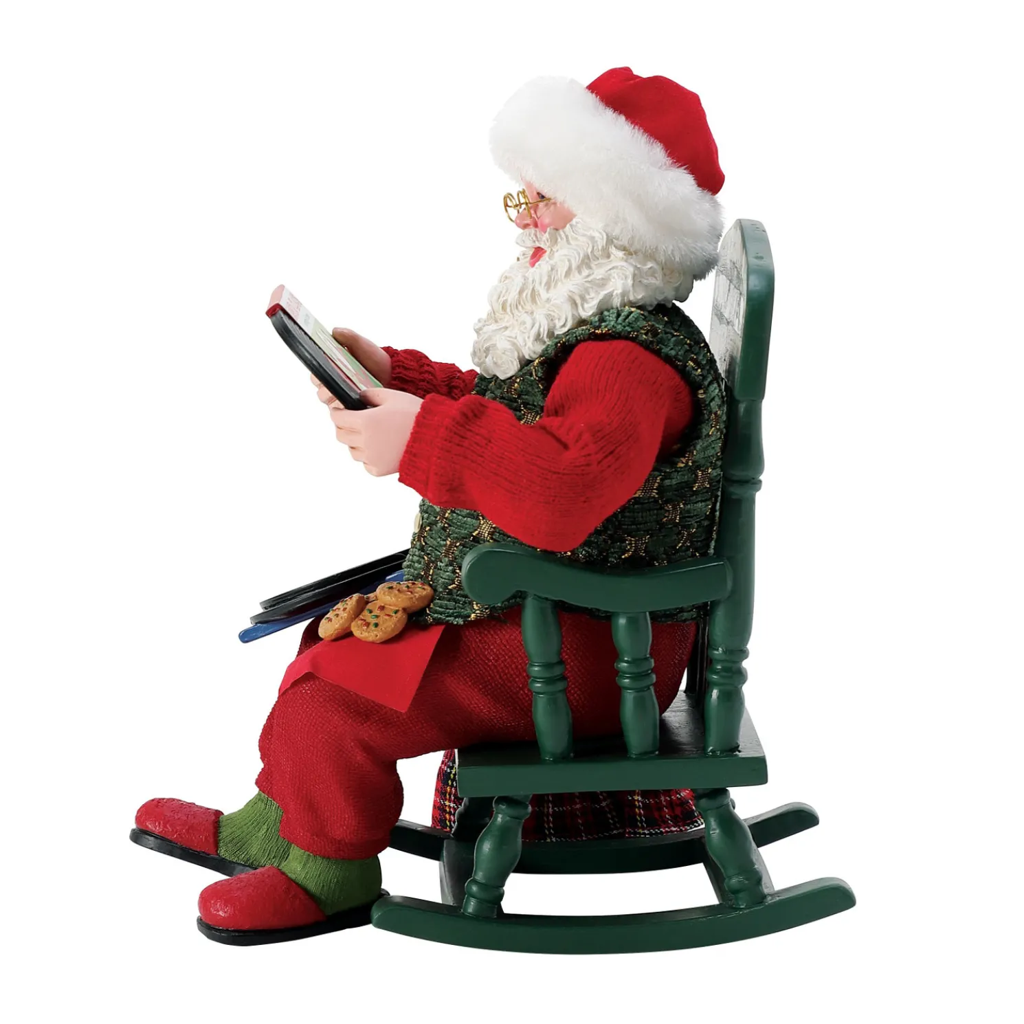 Department 56 Possible Dreams Santa Christmas Grooves Figure 6016450