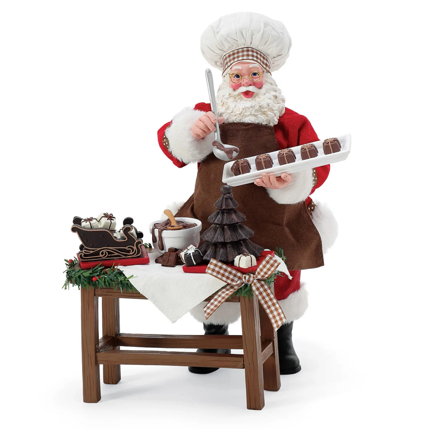Department 56 Possible Dreams Santa Chocolatier Figure 6015851