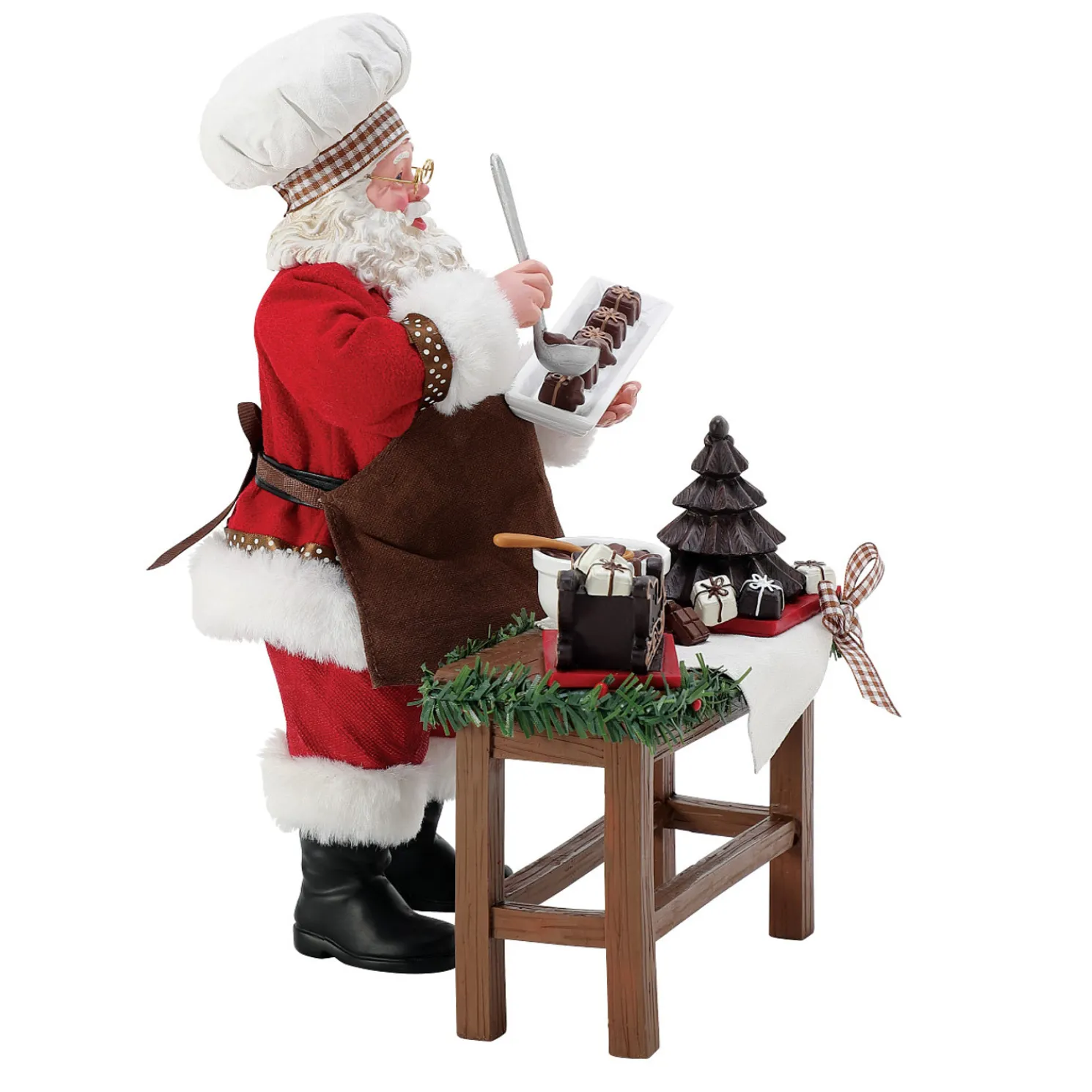 Department 56 Possible Dreams Santa Chocolatier Figure 6015851