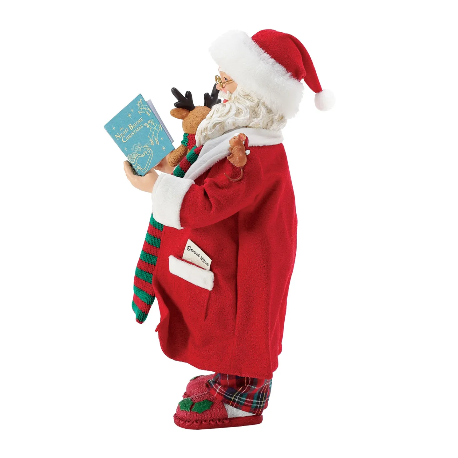Department 56 Possible Dreams Santa My Favorite Bedtime Story Figure 6016456
