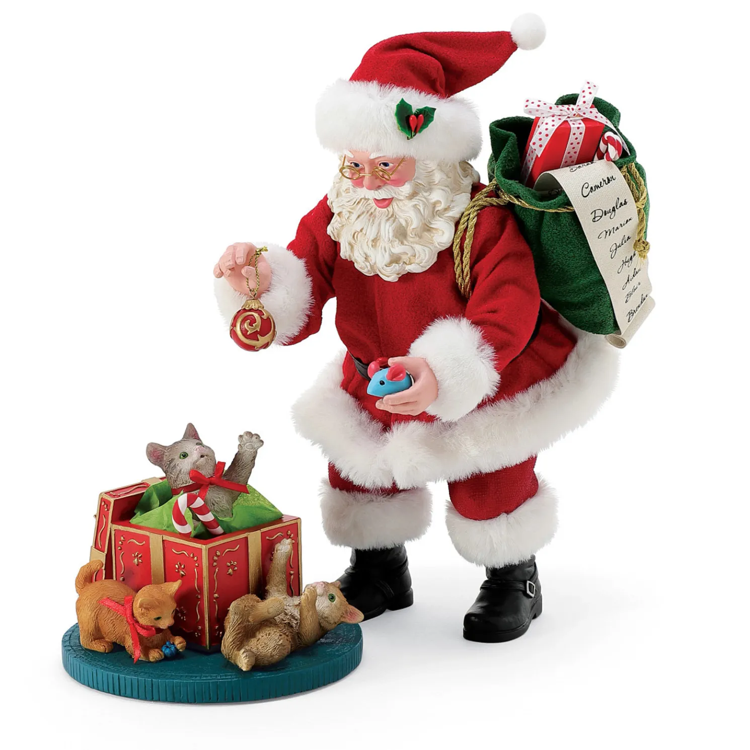Department 56 Possible Dreams Santa Whiskering You A Merry Christmas Figure 6015859