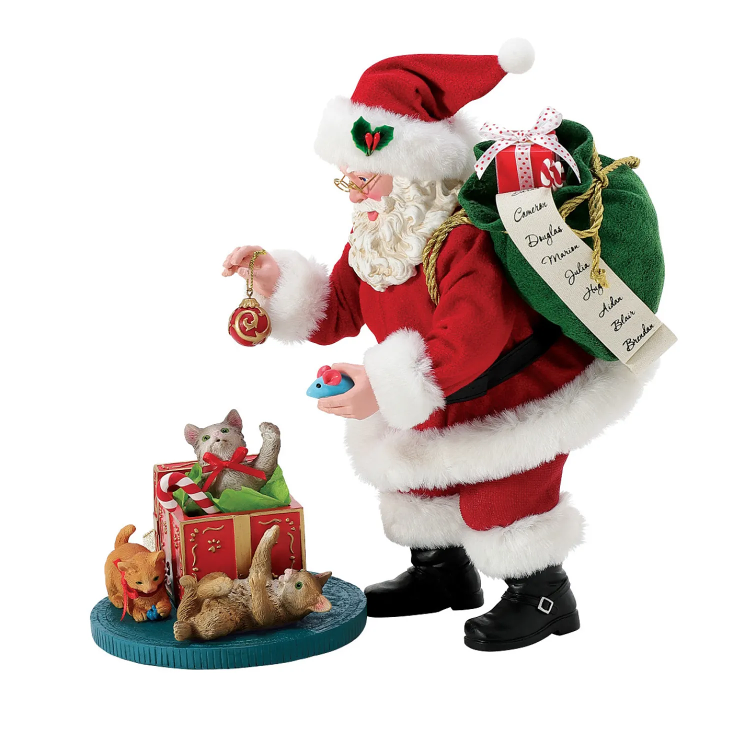 Department 56 Possible Dreams Santa Whiskering You A Merry Christmas Figure 6015859