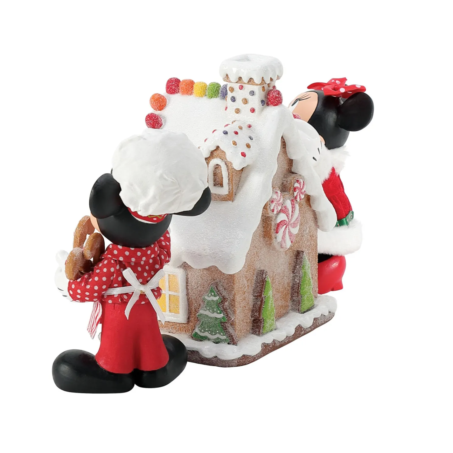 Department 56 Possible Dreams Disney Minnie & Mickey's Gingerbread House Figure 6016447