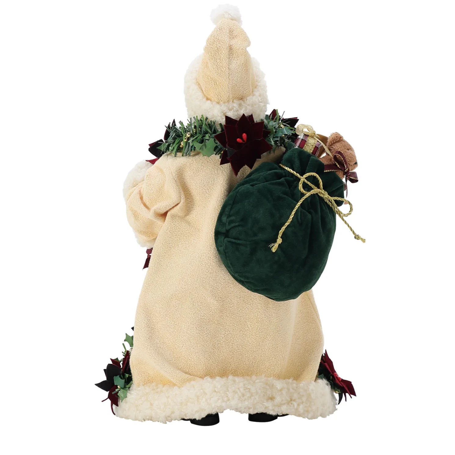 Department 56 Possible Dreams Santa Old World Poinsettia Figure 6016467