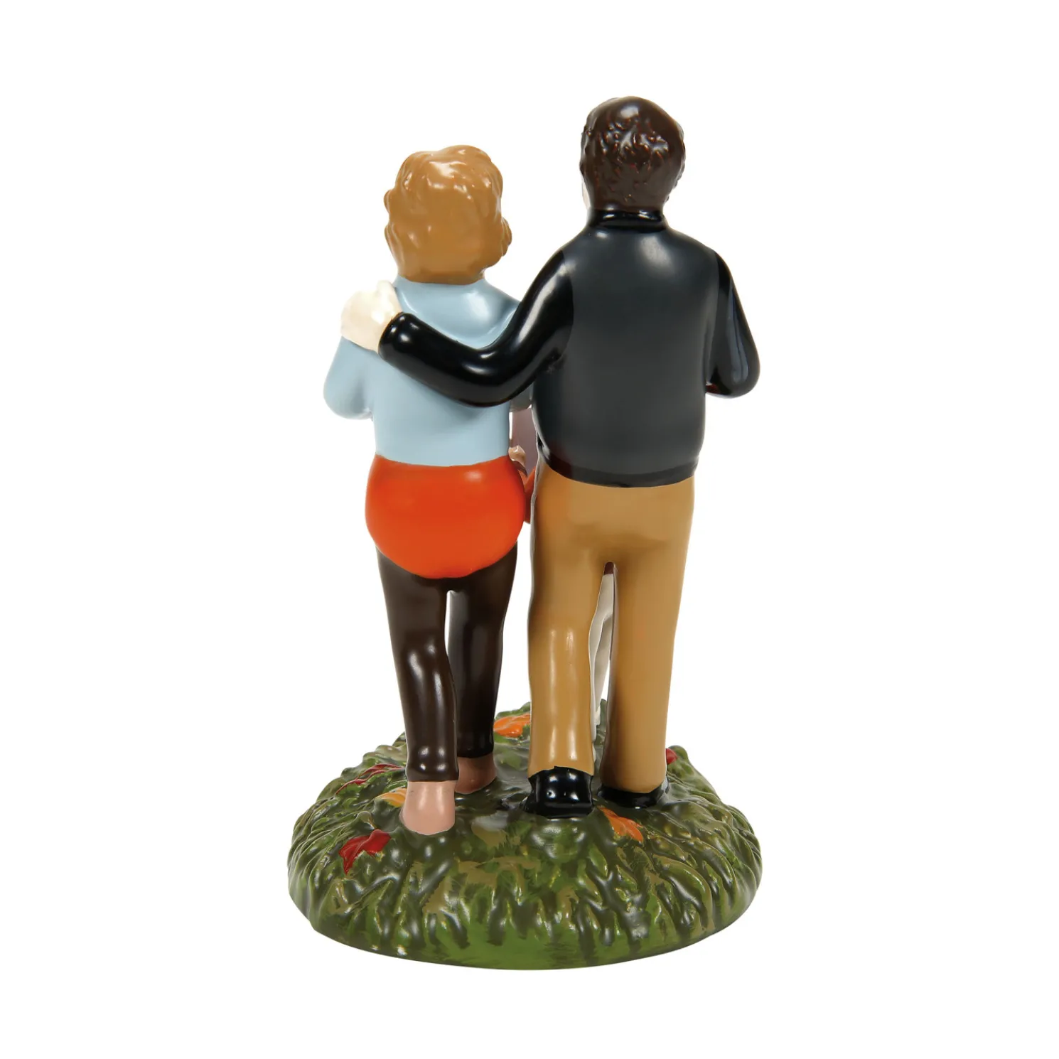 Department 56 Snow Village Halloween Touchdowns, Turkey & Pie Figure 6013601