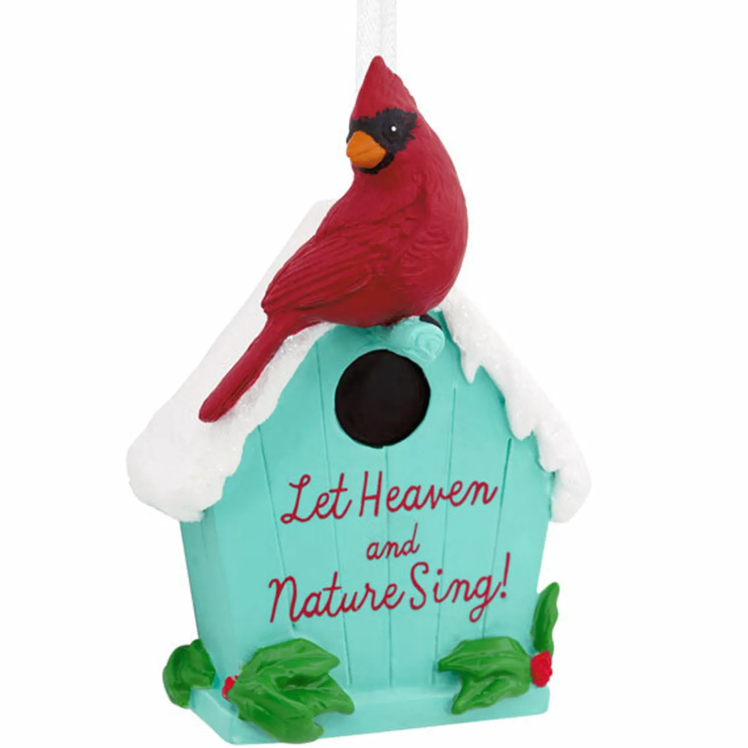 Hallmark 3.5" DaySpring Bird House Christmas Ornament 1HGO2847