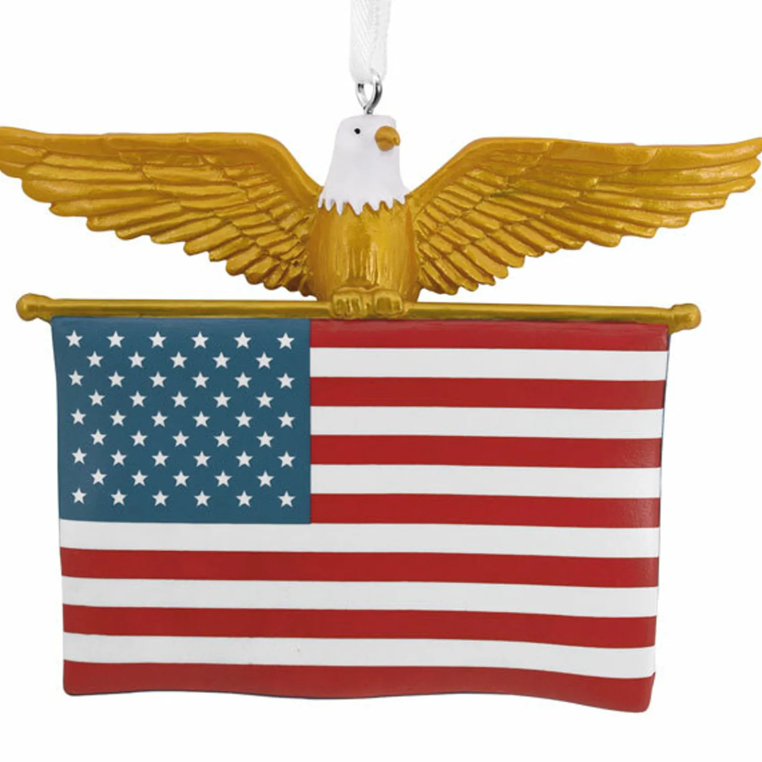 Hallmark American Flag Christmas Ornament 1HGO2786