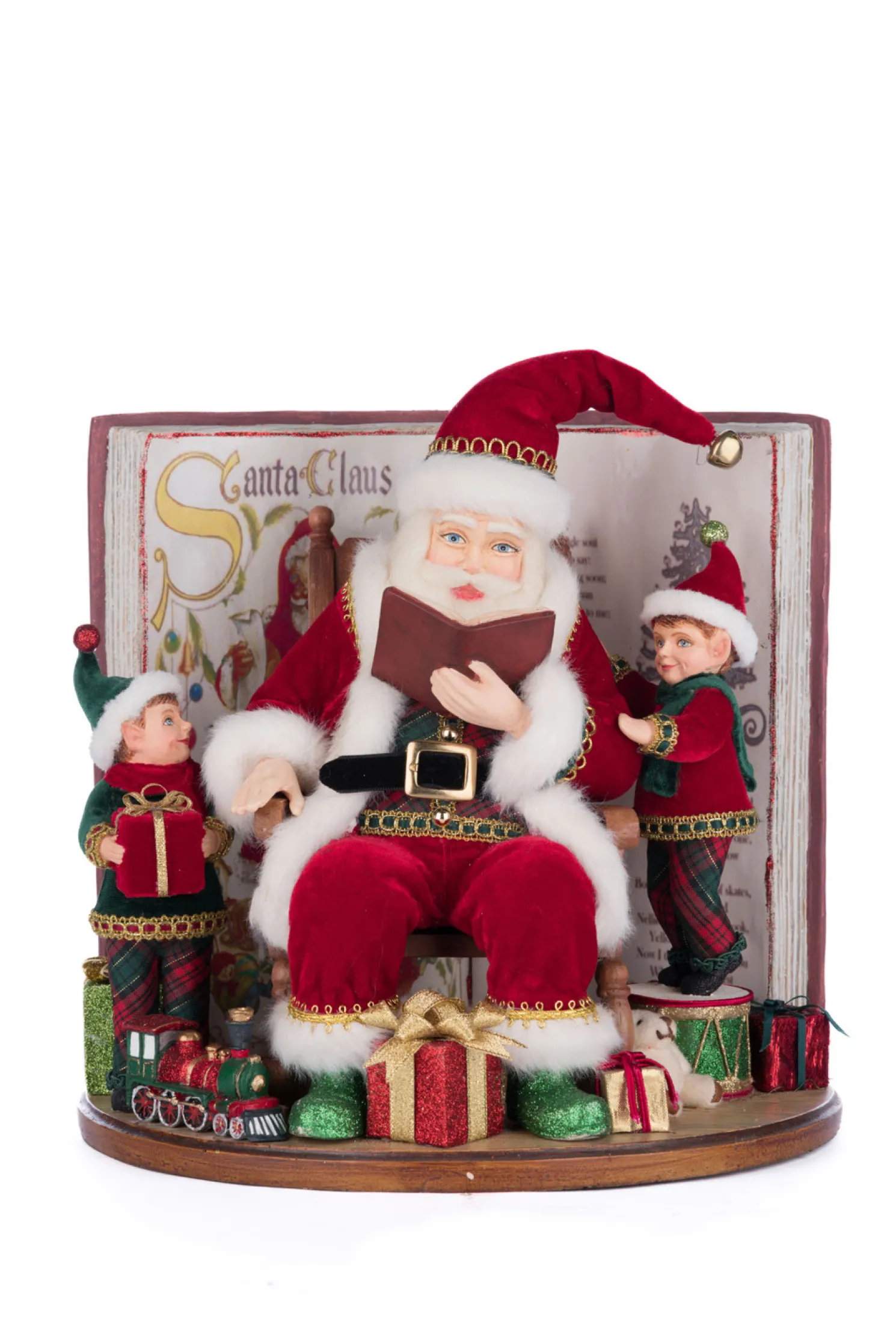 Katherine's Collection 11" Magic Of Christmas Tabletop Book Christmas Decoration 28-428326