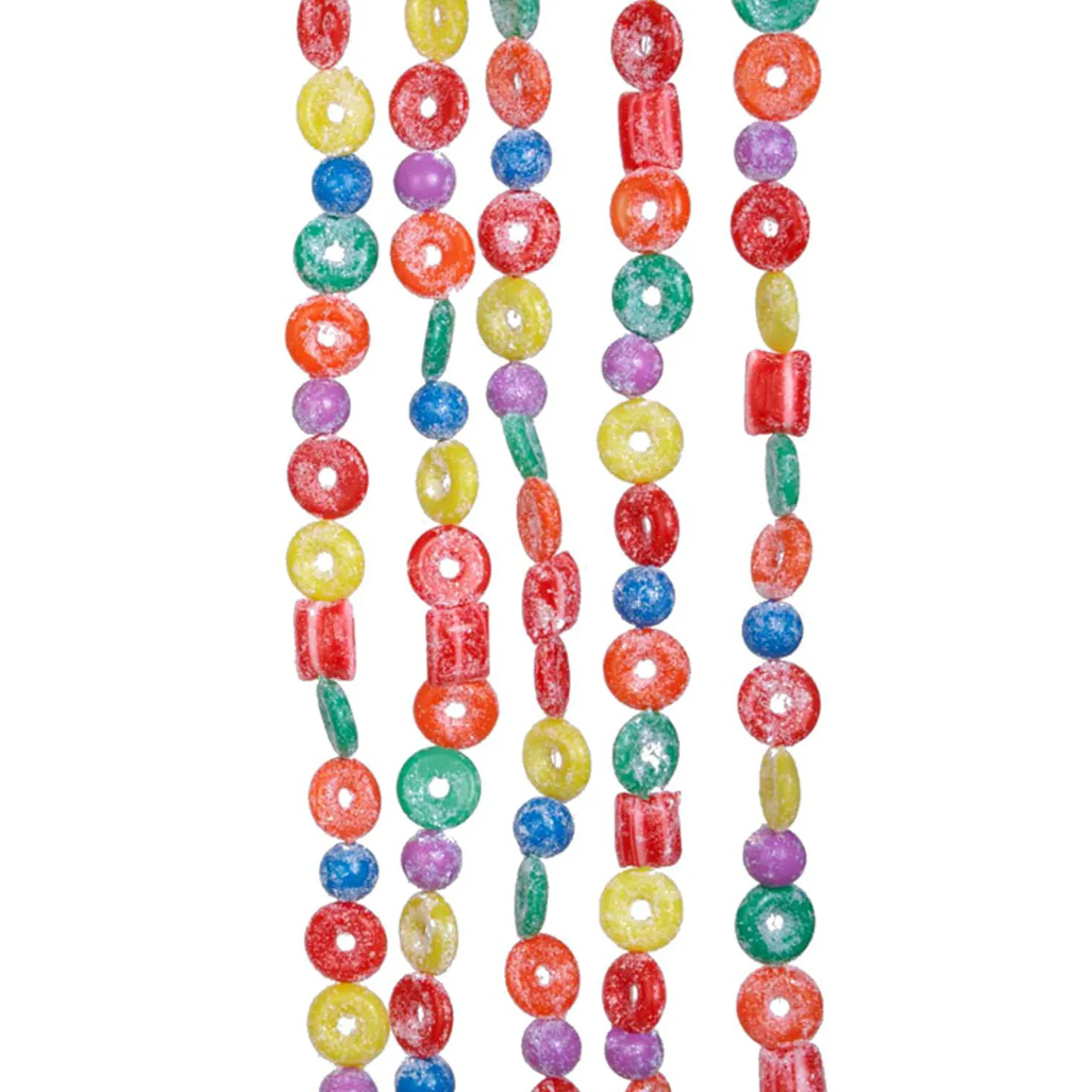 Kurt Adler 6' Life Saver Candy Christmas Garland H1737