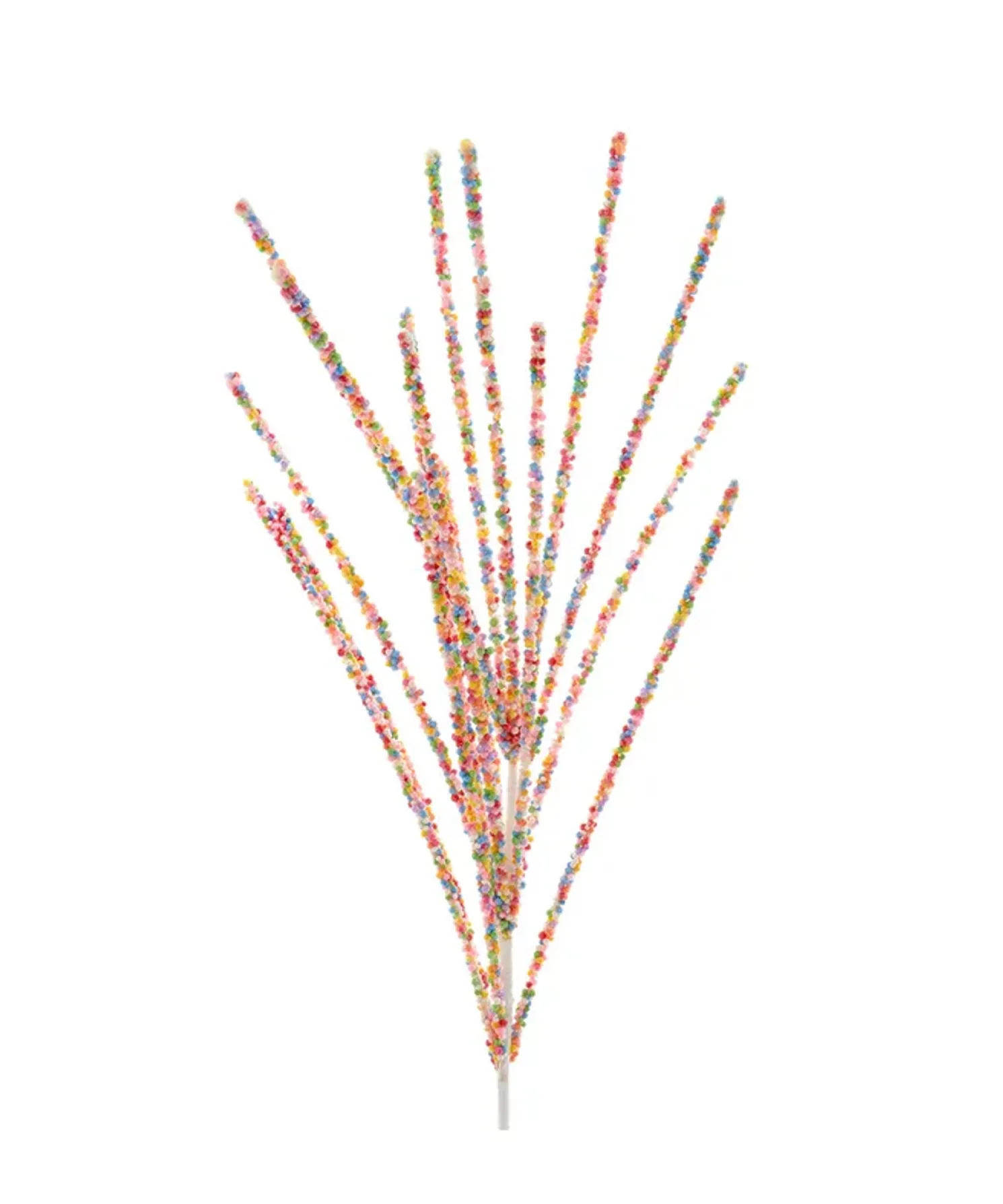 Kurt Adler 29" Multicolor Sprinkles Bead Christmas Tree Spray C9583