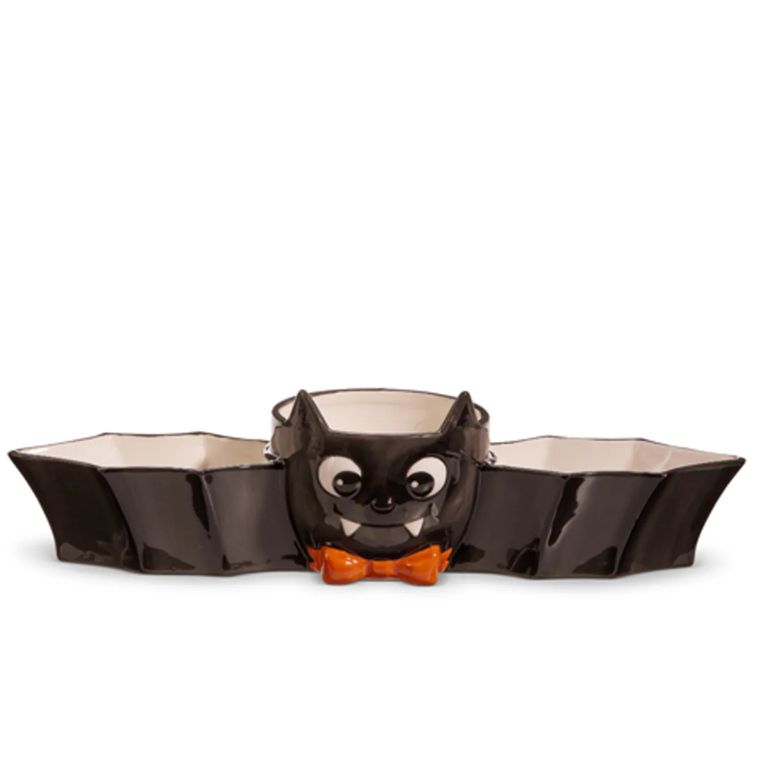 Raz 16" Bat Halloween Candy Tray 4457666