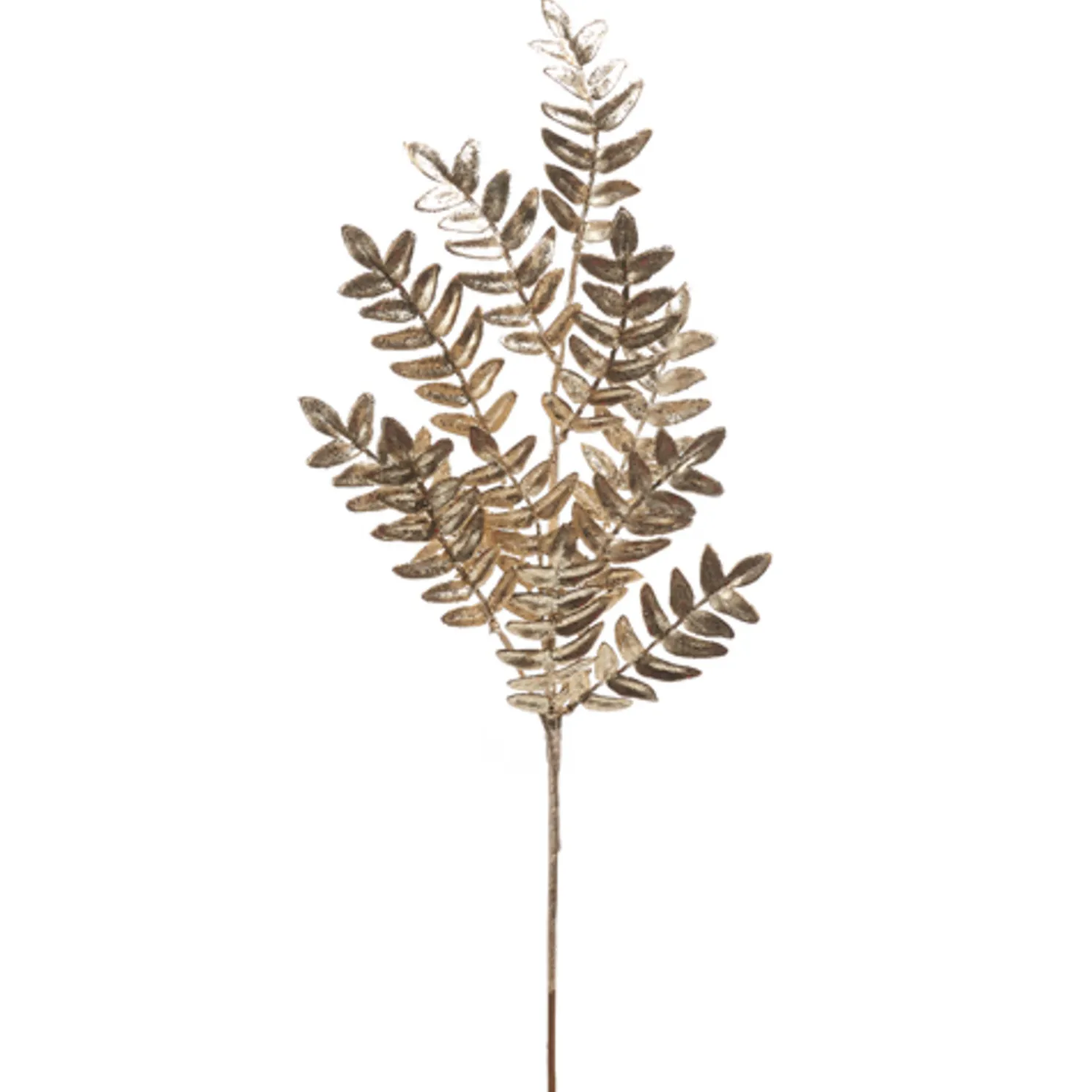 Raz 16" Gold Fern Leaf Christmas Tree Spray F4406639