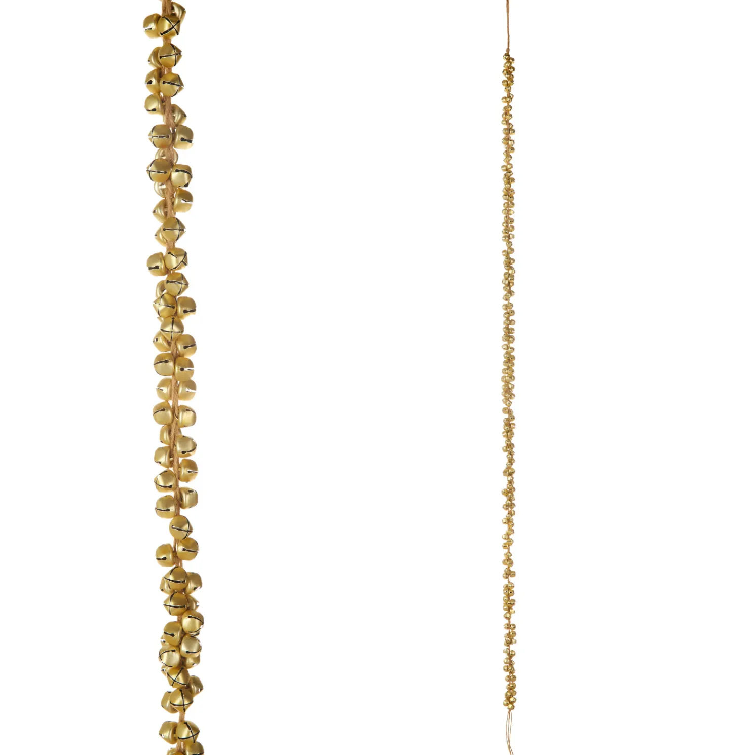 Raz 4' Gold Jingle Bell Christmas Tree Garland G4306709