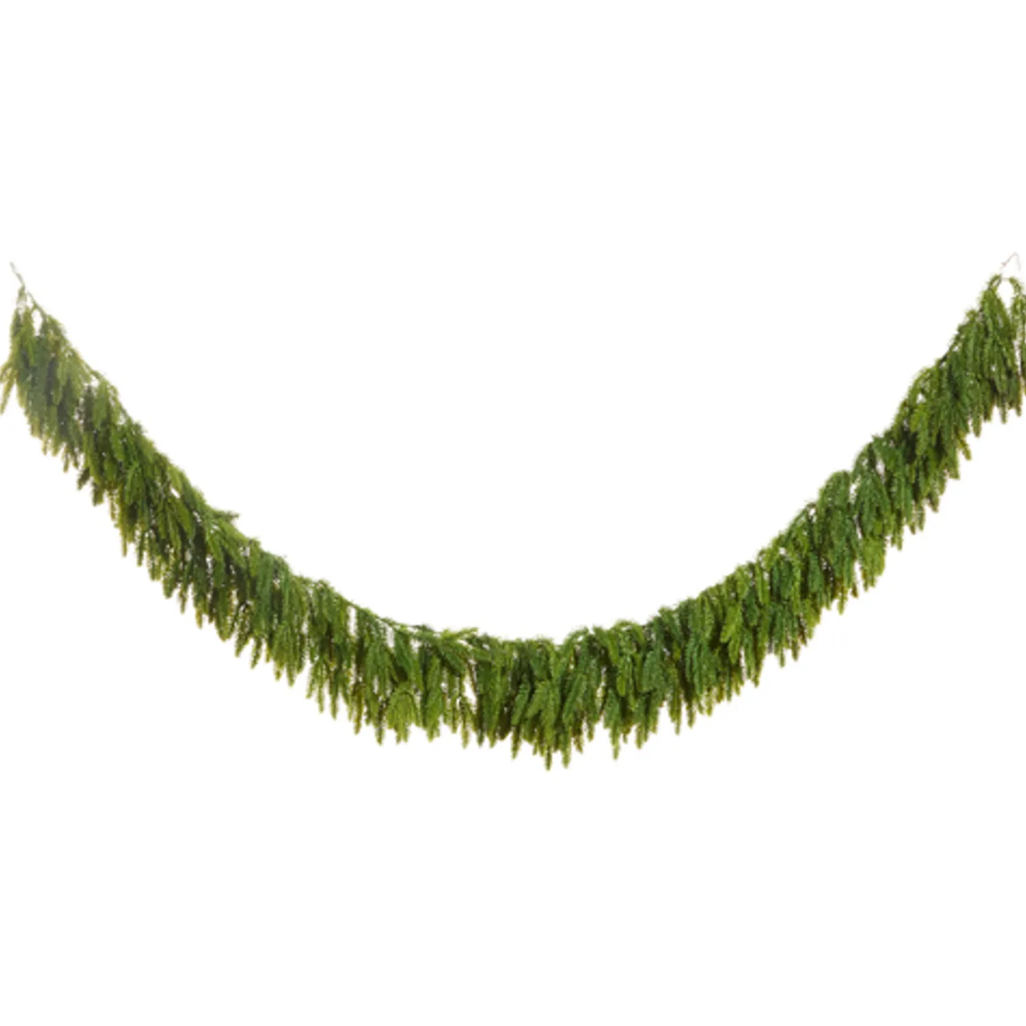 Raz 6' Green Hanging Christmas Garland G4509645