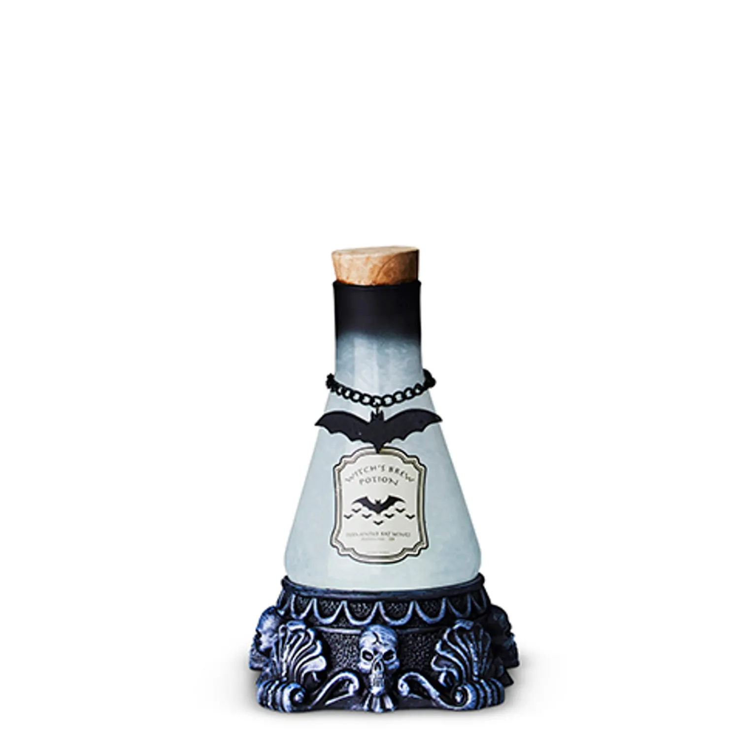 Raz 7.5" Lighted Potion Bottle Swirling Water Globe Halloween Decoration 4319118