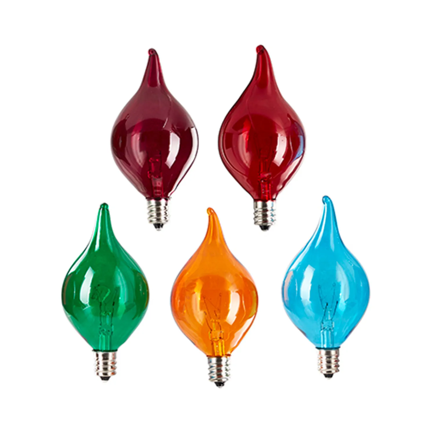 Raz 3.5" Multicolor Replacement Kismet Christmas Bulbs 4237035