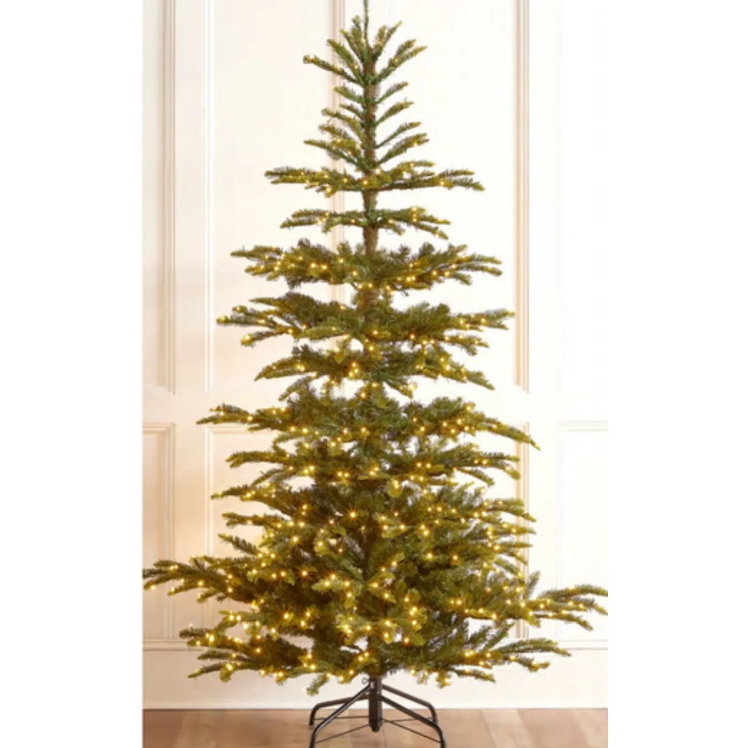 Raz 7.5' or 9' Norwegian Spruce with Brilliant Color Change LED Lights Christmas Tree