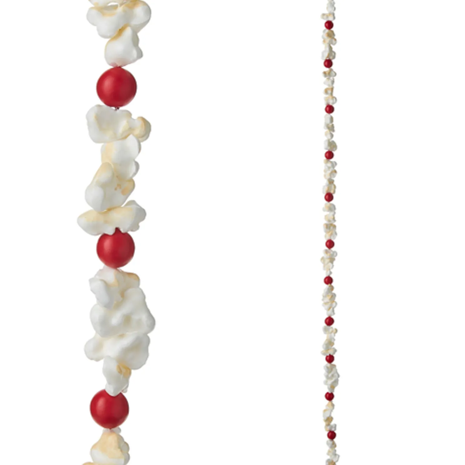 Raz 5.5' Popcorn and Berry Christmas Tree Garland G4119008