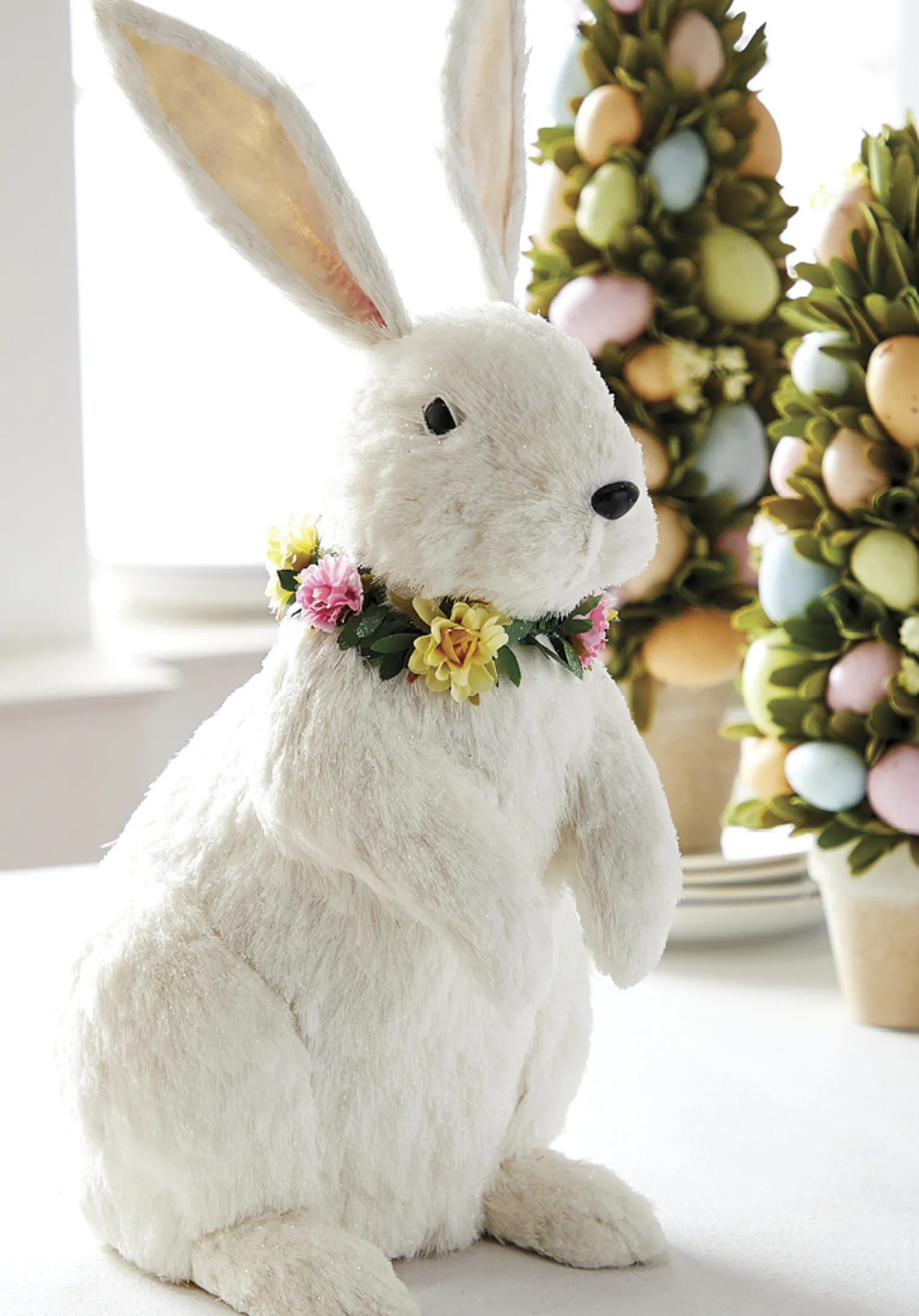 Raz 17" Sisal Bunny Easter Decoration 4303409