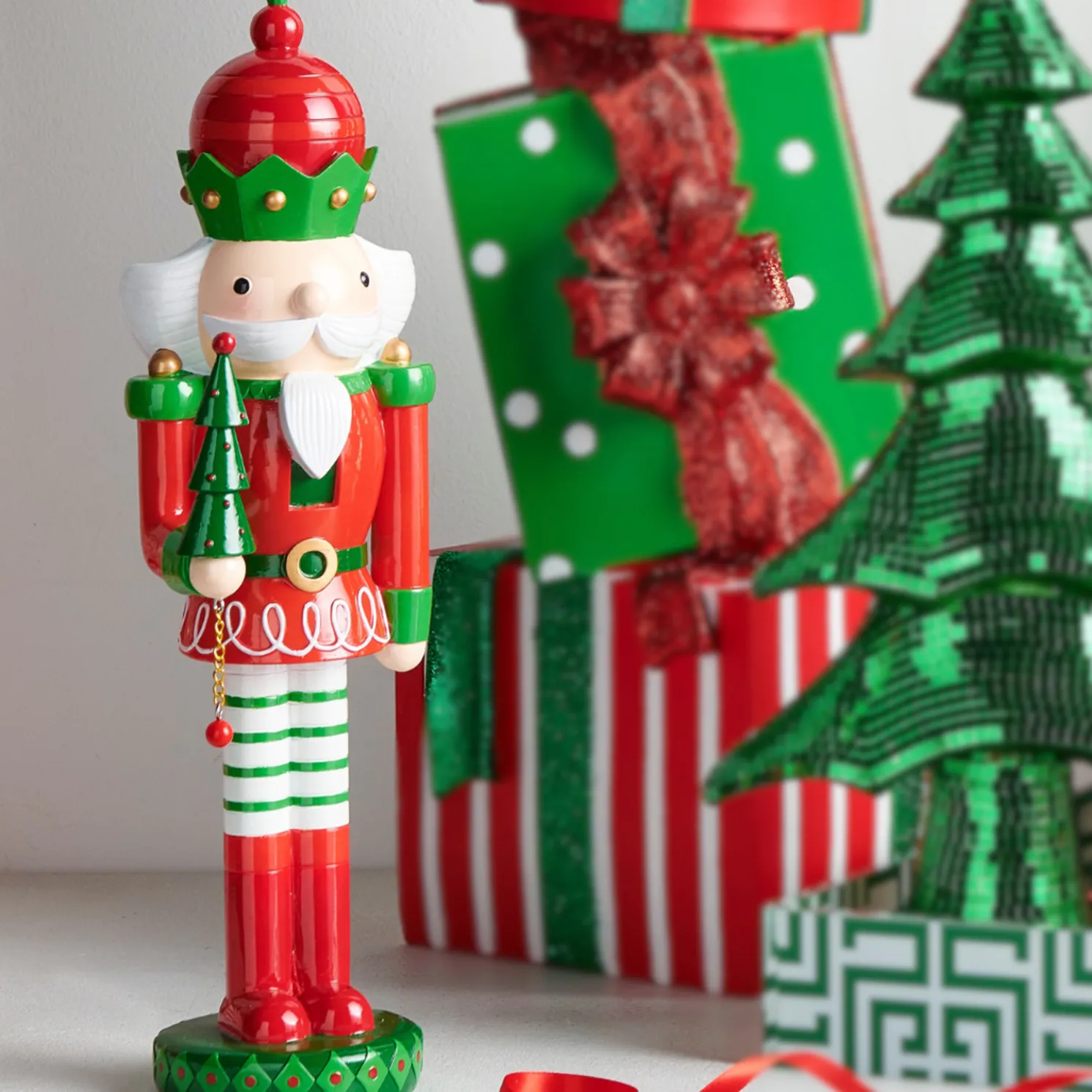 Raz 16" Traditional Nutcracker Christmas Figure 4510302