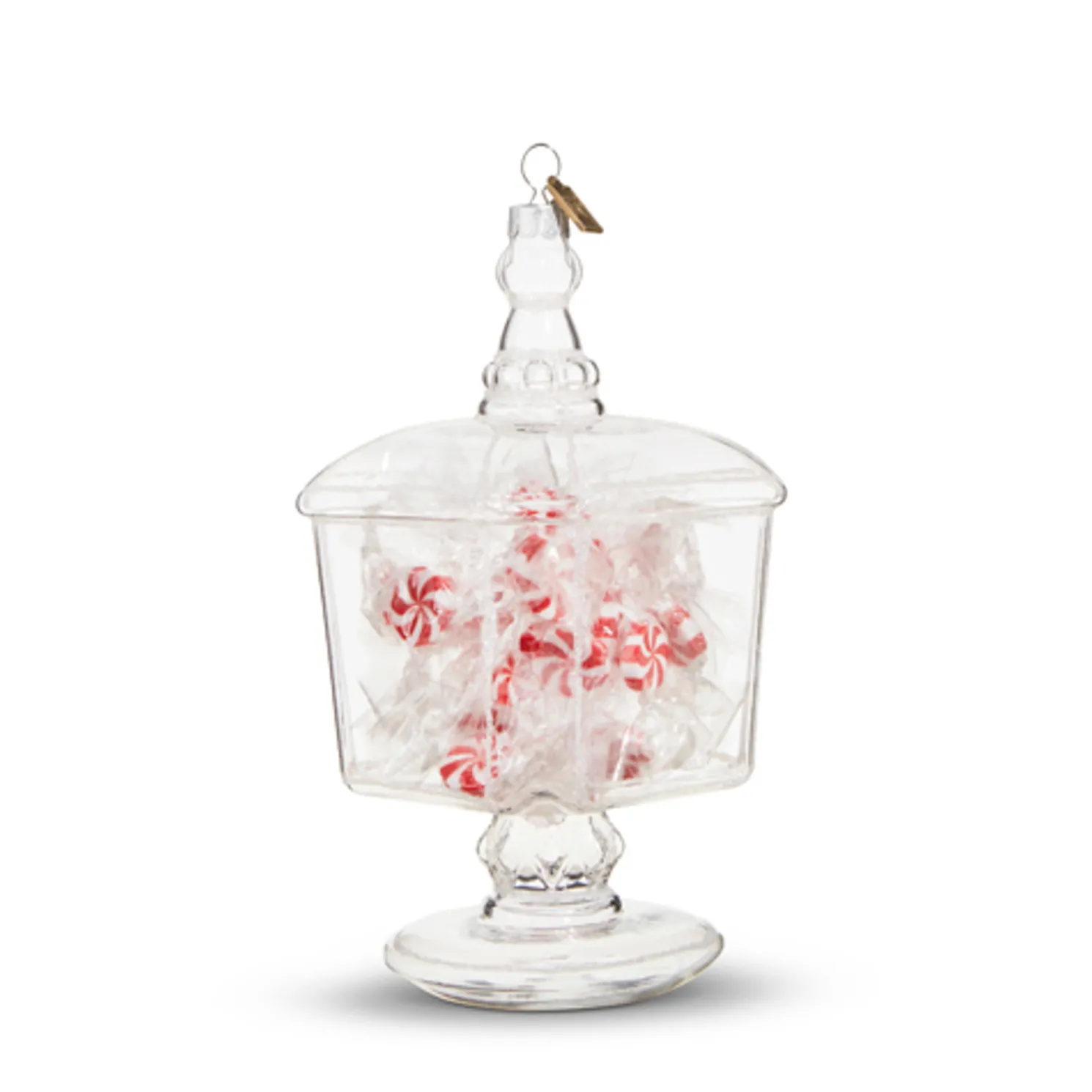 Raz Eric Cortina Small or Large Christmas Candy Jar Glass Ornament